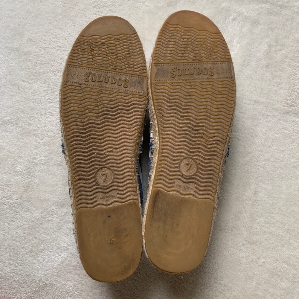 Soludos Classic Stripe Espadrilles - Picture 11 of 12